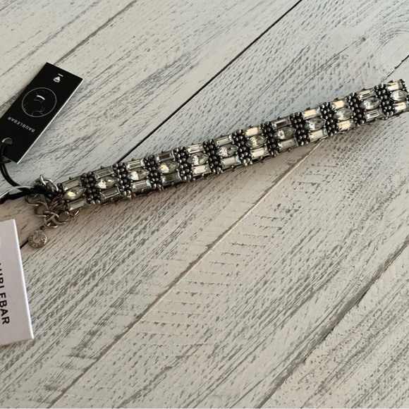 Bauble Bar Silver Choker (Heavy) Adjustable NWT - Picture 3 of 5